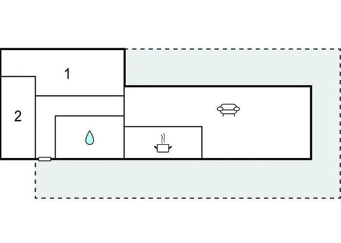 Сasa de vacaciones Gorgeous In Vaeggerlose With Wifi *